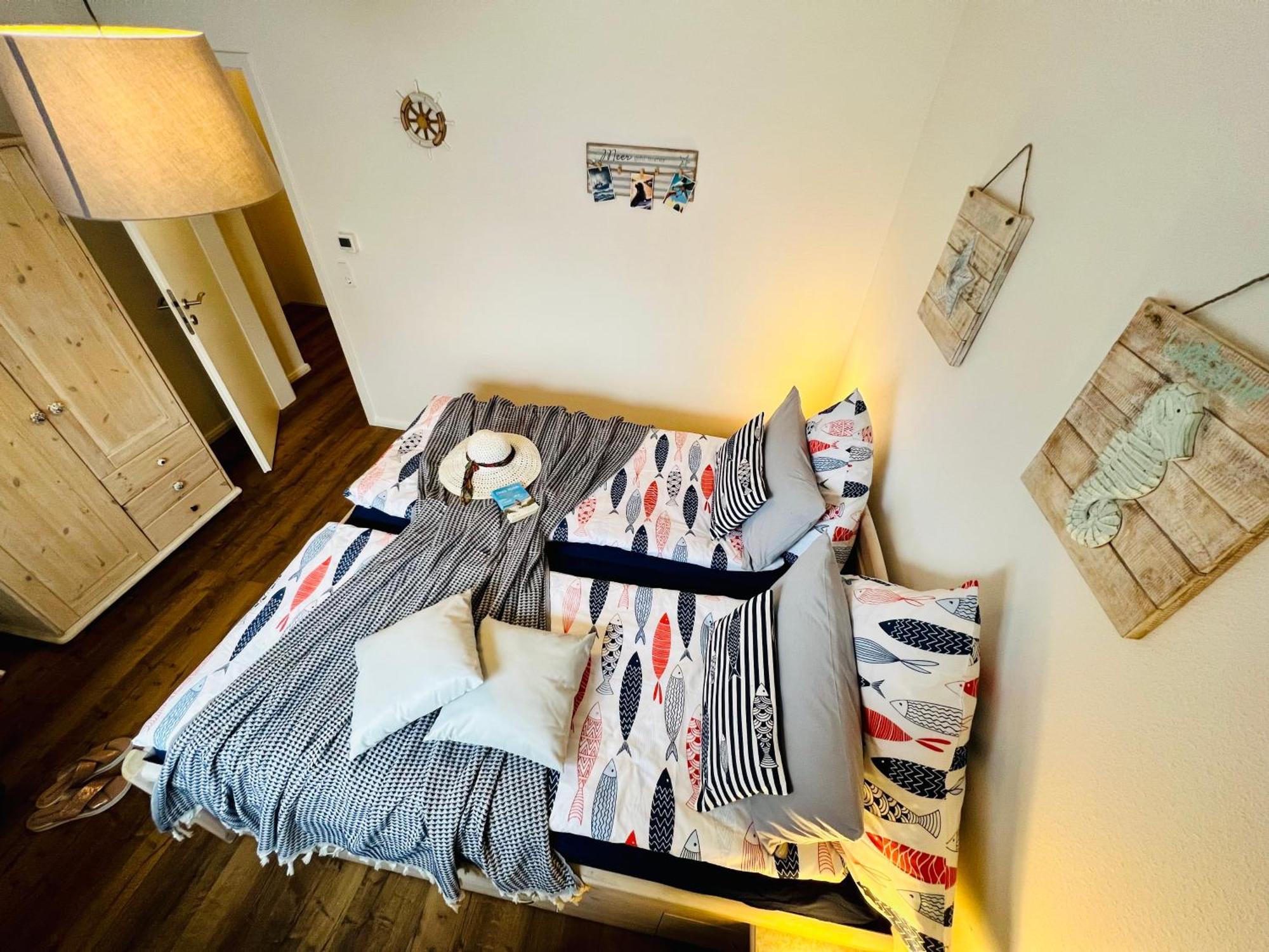 Seelund - Meeresrauschen Lauschen - Ruhiges Sonniges Apartment Mit Garten Und Terrasse Nahe Strand Und Ostsee Schönhagen Exterior foto